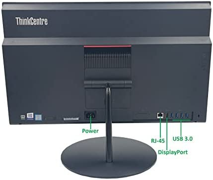 Lenovo Desktop M810z All in One Computer PC, Intel i3-6100 3.70 GHz Processor, 8GB Ram, 256GB SSD, WiFi & Bluetooth, Wireless Keyboard Mouse, External Webcam, Windows 10 Pro (Renewed) - Image 3