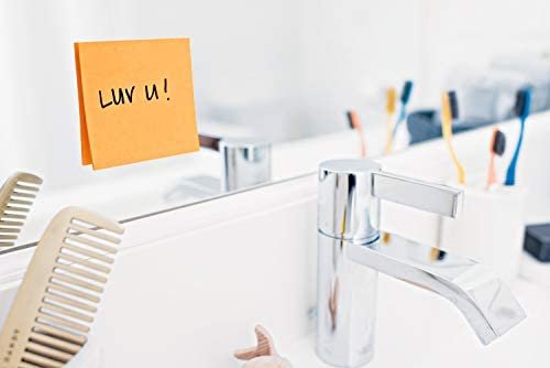 Post-it Super Sticky Notes, Assorted Bright Colors, 3 in x 3 in, 15 Pads/Pack, 45 Sheets/Pad, 2x the Sticking Power, Recyclable (654-15SSCP), Multi-color - Image 7