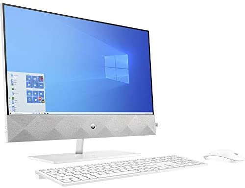 HP Pavilion 27 Touch Desktop 10TB SSD 64GB RAM Extreme (Intel Core i9-10900 Processor with Turbo Boost to 5.20GHz, 64 GB RAM, 10 TB SSD, 27-inch FullHD Touchscreen, Win 10) PC Computer All-in-One - Image 4