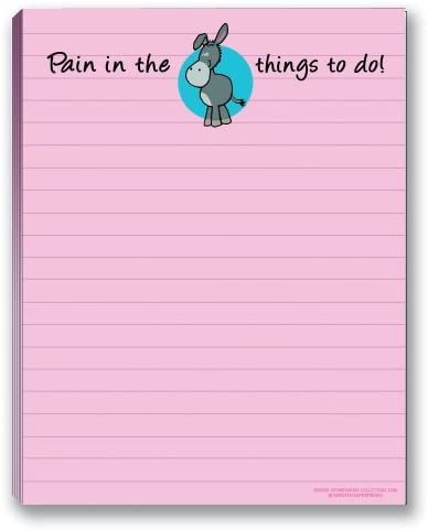 Funny Adult Note Pad Assorted Pack - 4 Novelty Notepads - Funny Office Supplies (4) - Image 5