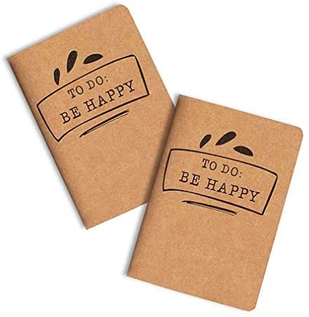 24 Pack Kraft Paper Notebook, Happy Journal (4 x 5.75 in) - Image 6