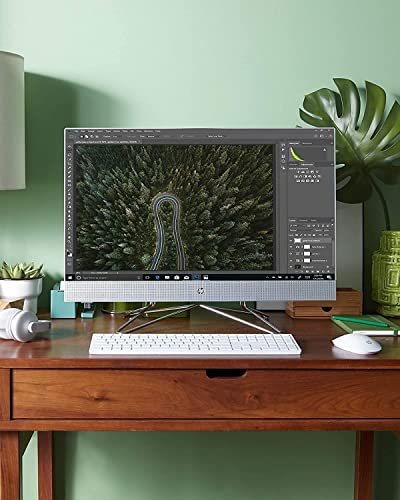 HP All-in-One 27" FHD Micro-Edge Touchscreen PC, 11th Gen Quad-Core i7-1165G7 up to 4.7GHz, 16GB RAM, 512GB PCIe SSD+1TB HDD, HDMI, RJ45, WiFi, Media Card Reader, M-ytrix HDMI Cable, Win 10 (Renewed) - Image 6