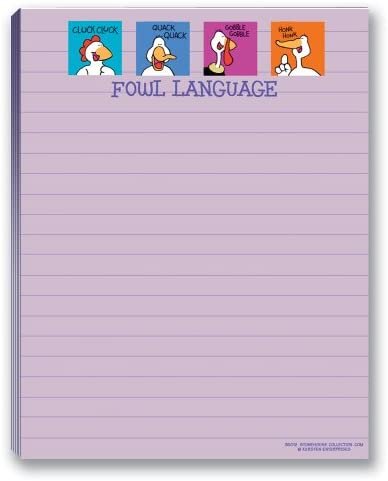 Funny Adult Note Pad Assorted Pack - 4 Novelty Notepads - Funny Office Supplies (4) - Image 6