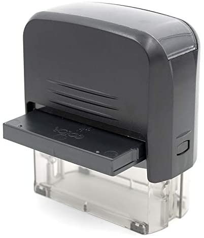 MaxMark Five Line Self Inking Stamp - 7/8" x 2-3/8" - Customize Online, Many Font and Color Choices - Image 3
