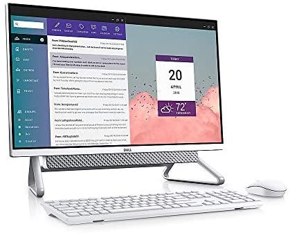 Dell Inspiron 7000 7700 AIO, 27-inch FHD Infinity Touch All in One Desktop, Intel Core i7-1165G7, 16GB RAM, 1TB HDD + 512GB SSD, GeForce MX330, Pop-up Webcam, Windows 10 Home - Silver (Latest Model) - Image 3
