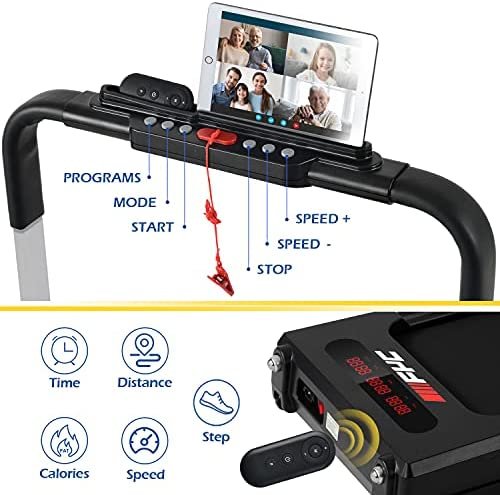 FYC Under Desk Treadmill - 2 in 1 Folding Treadmill for Home 2.5 HP, Installation-Free Foldable Treadmill Compact Electric Running Machine, Remote Control & LED Display Walking Running Jogging for Home Office Use - Image 4