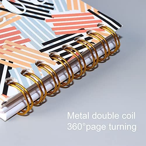 2 PCS Portable Mini Desk Calendars from Aug 2021 - Dec 2022, Mini 3" x 3.95" Standing Flip Desktop Calendar with Vintage Gold Coil for Home Office & School Supplies - Image 5