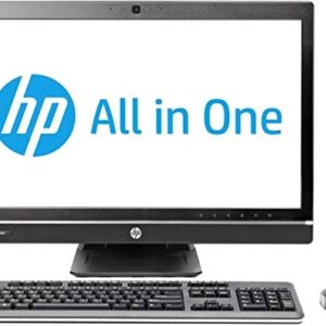 HP Compaq Elite 8300 All-in-One PC AIO Desktop Computer, 23 Inch Full-HD WLED Non-Touch LCD Display, Core i5-3470 3.20GHz, 8GB RAM, 120GB SSD, DVD, WiFi, Bluetooth (Renewed)