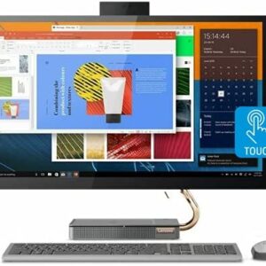 Lenovo IdeaCentre All in One 5i Desktop, 27" IPS QHD (2560 x 1440) Touchscreen Display, Intel Core i5-10400T Processor, 16GB DDR4 RAM, 512GB PCIe SSD, Windows 10 Home, Wireless Keyboard and Mouse