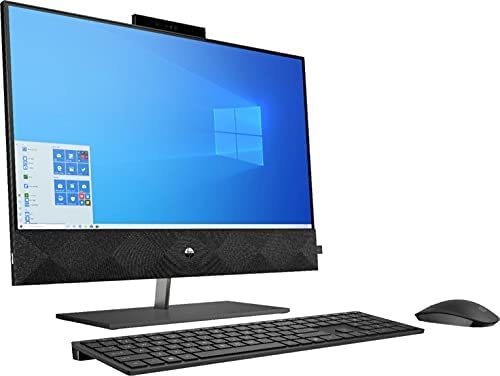 HP Pavilion 24 Desktop 2TB SSD 2TB HD 64GB RAM Extreme (Intel Core i9-10900 Processor Turbo Boost to 5.20GHz, 64 GB RAM, 2 TB SSD + 2 TB HD, 24" Touchscreen FullHD, Win 10) PC Computer All-in-One - Image 3