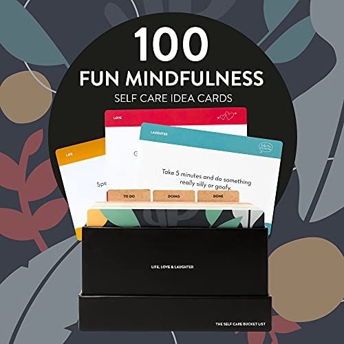Self Care Gifts, Mindfulness Activity Kit, Self Care Cards for Mom, Sister, Friends and Coworkers. Cute Family Games, Unique Wellness Gift for Stress Relief. Business Corporate Gifts. - Image 2
