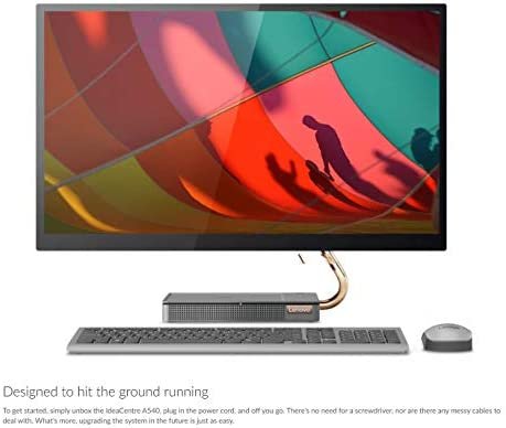 Lenovo Ideacentre 27" QHD Touchscreen All-in-One PC with 16GB DDR4 RAM, 512GB PCIe SSD, Intel 8 Core i7-9700T Processor up to 4.3 GHz, Windows 10 Home - Image 8