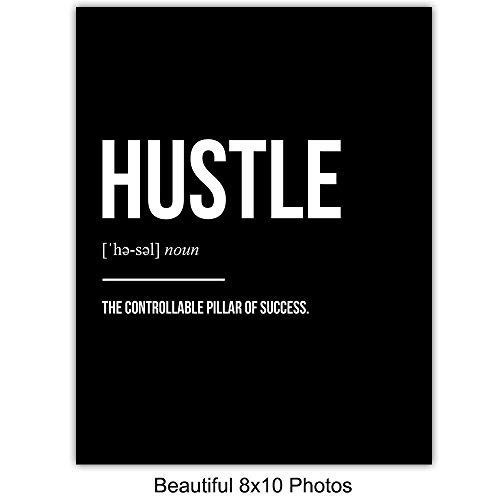 Motivational Office Decor Wall Art Print Set for Entrepreneurs, Team Managers - Inspirational Posters and Unique Room and Apartment Decorations - Great Gift for Men, Women - 8x10 Photo Unframed - Image 4