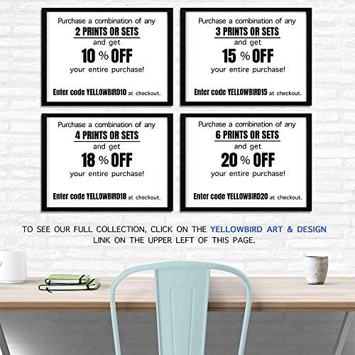 Motivational Office Decor Wall Art Print Set for Entrepreneurs, Team Managers - Inspirational Posters and Unique Room and Apartment Decorations - Great Gift for Men, Women - 8x10 Photo Unframed - Image 6