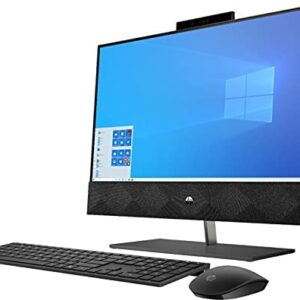 HP Pavilion 24 Desktop 2TB SSD 64GB RAM Extreme (Intel Core i9-10900 Processor Turbo Boost to 5.20GHz, 64 GB RAM, 2 TB SSD, 24" Touchscreen FullHD, Win 10) PC Computer All-in-One