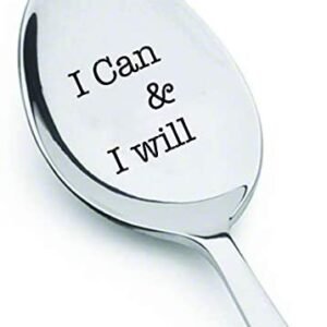I Can & I Will – Office gifts – Entrepreneur gift – Inspirational quote – Motivational Quote – lady boss – Gift Idea for Girl Boss – Teacher gifts – Inspirational gift idea by Boston creative company I Can & I Will – Office gifts – Entrepreneur gift – Inspirational quote – Motivational Quote – lady boss – Gift Idea for Girl Boss – Teacher gifts – Inspirational gift idea by Boston creative company