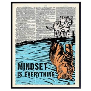 Mindset is Everything Wall Art – Entrepreneur Wall Art – Motivational Wall Decor – Cat Decor – Cat Gifts – Inspirational Posters – Motivational Gifts – Office Wall Decor – Sports Wall Decor Mindset is Everything Wall Art – Entrepreneur Wall Art – Motivational Wall Decor – Cat Decor – Cat Gifts – Inspirational Posters – Motivational Gifts – Office Wall Decor – Sports Wall Decor