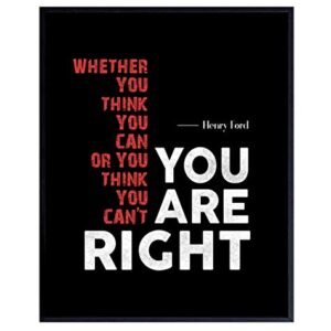Motivational Quote Art Print Wall Art Poster – 8×10 Inspirational Home Decor, Room Decoration for Office, Classroom – Gift for Parenting, Teacher, Entrepreneur – Henry Ford Quote Motivational Quote Art Print Wall Art Poster – 8×10 Inspirational Home Decor, Room Decoration for Office, Classroom – Gift for Parenting, Teacher, Entrepreneur – Henry Ford Quote
