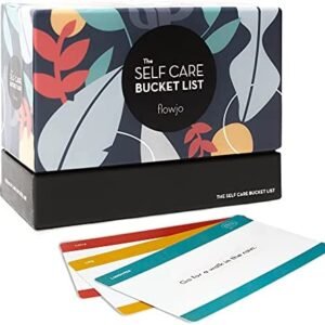 Self Care Gifts, Mindfulness Activity Kit, Self Care Cards for Mom, Sister, Friends and Coworkers. Cute Family Games, Unique Wellness Gift for Stress Relief. Business Corporate Gifts.