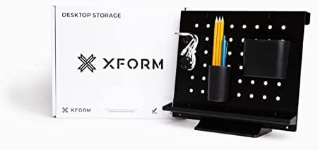 XFORM Desktop Storage - Office Desk Organizer - Home Office Accessory - Made of Metal with Matte Black Finish - Modern Design - Customizable - Convenient for any Workspace - Image 6