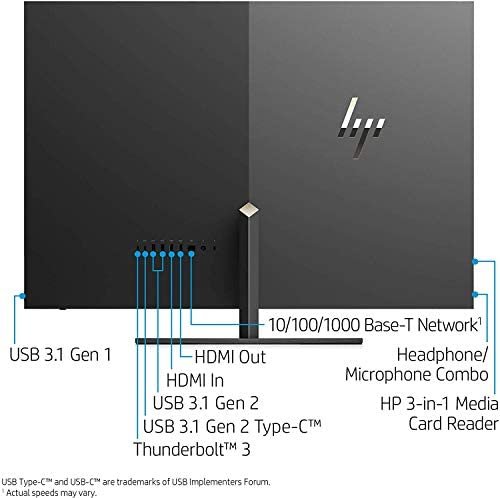 HP Envy 32 Desktop 2TB SSD 32GB RAM Extreme (Intel Core i9-9900 Processor Turbo Boost to 5.00GHz, 32 GB RAM, 2 TB SSD, 32" 4K UHD (3840 x 2160), Win 10) PC Computer All-in-One - Image 6
