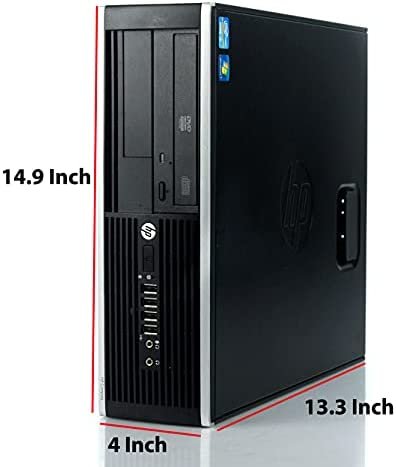 HP Elite SFF Desktop Computer PC, Intel Core i7 3.4GHZ Processor, 16GB Ram, 128GB M.2 SSD + 1TB Hard Drive, WiFi & Bluetooth, Wireless keyboard And Mouse, 19 Inch FHD LED Monitor, Windows 10 (Renewed) - Image 4