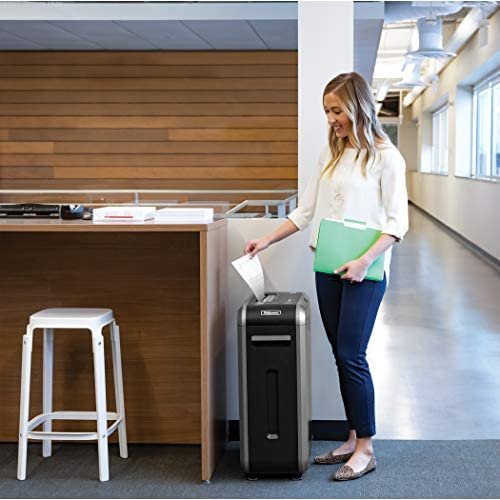 Fellowes Powershred 125Ci 100% Jam Proof 20 -Sheet Cross-Cut Commercial Grade Paper Shredder - Image 3