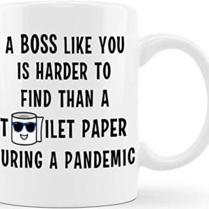 CLASSIC MUGS Boss Like You Harder To Find Funny Gag Gift Ideas for Bosses for Office Male Female Lady Gifts for Men Women Adult Employee Coworkers Staff Entrepreneur Business Owner Friends Coffee Mug