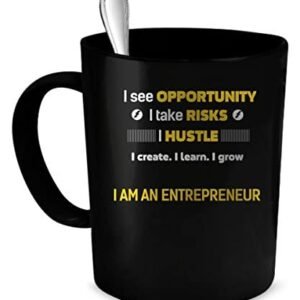 Entrepreneur Coffee Mug. Entrepreneur gift 11 oz. black