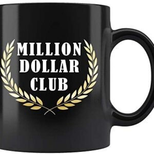 Million Dollar Club Mug 11oz in Black – Entrepreneur Gifts Million Dollar Club Mug 11oz in Black – Entrepreneur Gifts