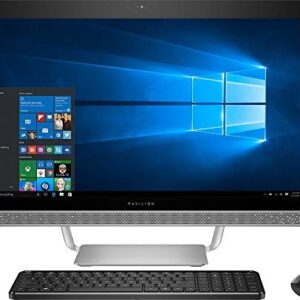 Premium HP Pavilion 27" Full HD IPS Touchscreen All-in-One Desktop, Quad Core Intel i7-6700T, 12GB DDR4 RAM, 1TB 7200RPM HDD, DVD, 802.11AC, BT, HDMI, B&O Audio, Wireless keyboard and mouse-Win10