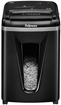 Fellowes 450M 9-Sheet Micro-Cut Paper and Credit Card Shredder with SilentShred (4074001), Black - Image 2