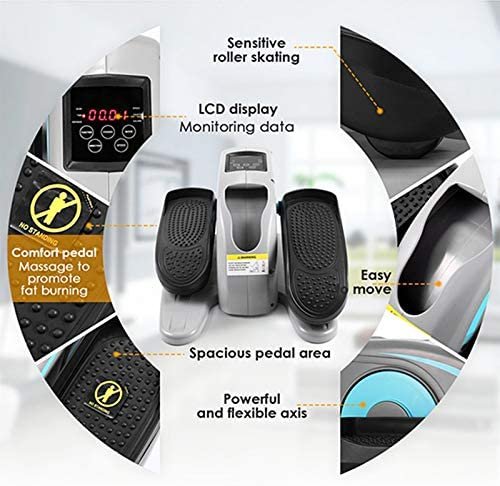 Fast88 Electric Desk Elliptical Machine Trainer,Desk Elliptical with Built in Display Monitor, Quiet & Compact - Image 6