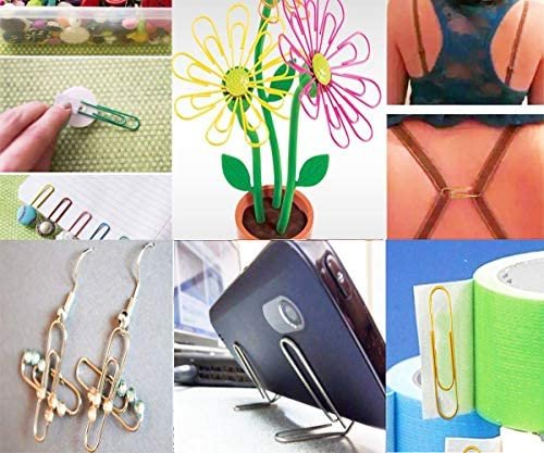Kbraveo 60 Pack 4 inches Multicolored Extra Large Paper Clips Giant Paper Clip Paper Clips Holder for Office Supply,6 Colors - Image 7