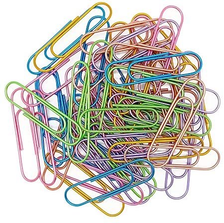 Kbraveo 60 Pack 4 inches Multicolored Extra Large Paper Clips Giant Paper Clip Paper Clips Holder for Office Supply,6 Colors - Image 3