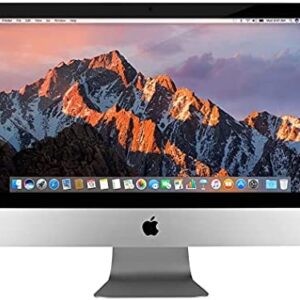 Apple iMac 21.5" Desktop Computer ME087LL/A - 3.1GHz Intel Core i7, 16GB RAM, 1TB HDD - Silver (Renewed)