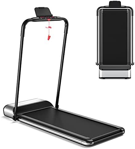 GOPLUS Ultra-Thin Electric Folding Treadmill, Installation-Free Design, Low Noise, Walking Jogging Machine, Superfit Treadmill for Home Use
