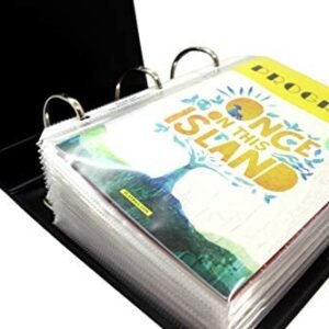 My Broadway Star 3 Ring Binder Includes 20 Sheet Protector Sleeves with Folding Top Flap – Black Binder Holds Flyers from Falling Out My Broadway Star 3 Ring Binder Includes 20 Sheet Protector Sleeves with Folding Top Flap – Black Binder Holds Flyers from Falling Out