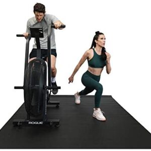 Square36 New Exercise/Fitness Equipment Mat 12 Ft x 6 Ft. Highest Grade Materials. Our Fitness Mat Can Be Used for Cardio Workouts with or Without Shoes for Fitness Equipment
