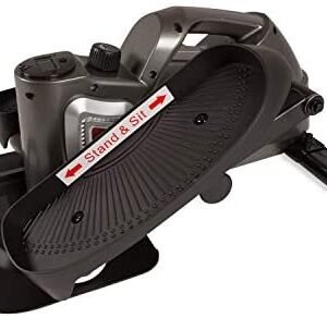 jfit Under Desk & Stand Up Mini Elliptical/Stepper w/Adjustable Angle | The Ideal Fitness & Exercise Equipment for Home| Ideal for Men, Women, Kids & Seniors| Premium Home Gym Equipment