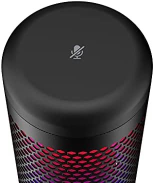 HyperX QuadCast S – RGB USB Condenser Microphone for PC, PS4, PS5 and Mac, Anti-Vibration Shock Mount, 4 Polar Patterns, Pop Filter, Gain Control, Gaming, Streaming, Podcasts, Twitch, YouTube, Discord - Image 5