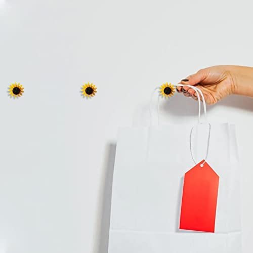 40Pcs Sunflower Push Pins Sunflower Thumb Tacks Decorative Flower Cork Board Tacks for Bulletin Board, Photos Wall Maps and Other Offices Schools Supplies and Accessories, Resin - Image 3
