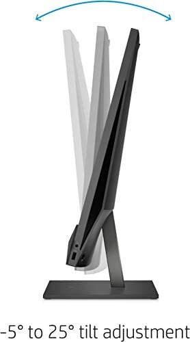 HP Pavilion 27 Touch Desktop 1TB SSD (Intel 10th gen Processor with Six cores and Turbo Boost to 4.30GHz, 16 GB RAM, 1 TB SSD, 27-inch FullHD Touch, Win 10) PC Computer All-in-One Black - Image 2