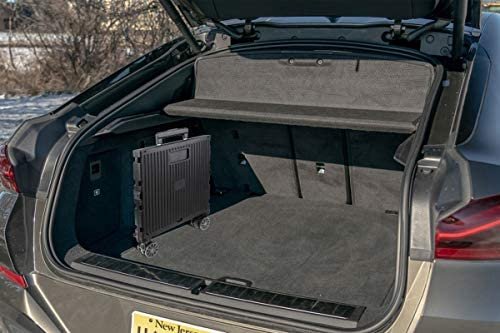 Olympia Tools Foldable Utility Cart, Grand Rolling Collapsible Storage Utility cart with Telescopic Handle , Folding Portable Rolling Wheel Trolley,80 Lb. Load Capacity, Smooth Wheels for Travel Shopping Mobile Baggage Office use ,Black - Image 7