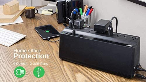 APC UPS Battery Backup and Surge Protector, 850VA Backup Battery Power Supply, BE850G2 Back-UPS with (2) USB Charger Ports - Image 5