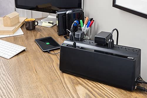 APC UPS Battery Backup and Surge Protector, 850VA Backup Battery Power Supply, BE850G2 Back-UPS with (2) USB Charger Ports - Image 3