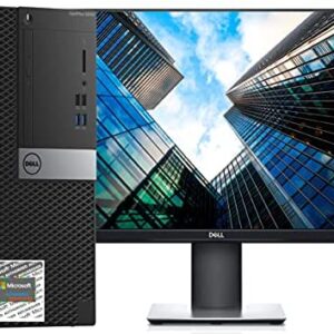Dell Optiplex 3040 Tower Desktop PC Intel i5-6500 3.2GHz. 16GB DDR3 RAM, 256GBSSD, WiFi, with Dell 24-inch P2419HLCD Windows 10 Pro (Renewed)