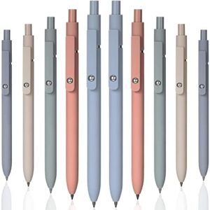 Gel Ink Pens Quick Dry Ink Pens Retractable Ink Pens Rolling Ball Gel Ink Pens Fine Point Smooth Writing Pens 0.5 mm Cute Office Supplies for School Office Home, Black Refill, 5 Colors (10 Pieces) Gel Ink Pens Quick Dry Ink Pens Retractable Ink Pens Rolling Ball Gel Ink Pens Fine Point Smooth Writing Pens 0.5 mm Cute Office Supplies for School Office Home, Black Refill, 5 Colors (10 Pieces)