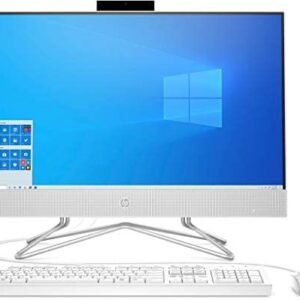HP 24-dd0017c 23.8″ Full HD All-in-One Desktop Computer, AMD Ryzen 3 3250U, 8GB DDR4 RAM, 1TB HDD, 9EE53AAR#ABA (Renewed)
