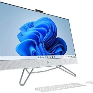 HP 27″ Full HD Touchscreen All-in-One Desktop Computer – AMD Ryzen 7 5700U 8-Core up to 4.30 GHz Processor, 32GB DDR4 RAM, 1TB NVMe SSD + 2TB HDD, AMD Radeon Graphics, Windows 11 Home